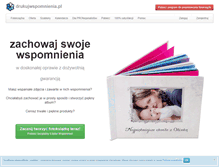 Tablet Screenshot of drukujwspomnienia.pl